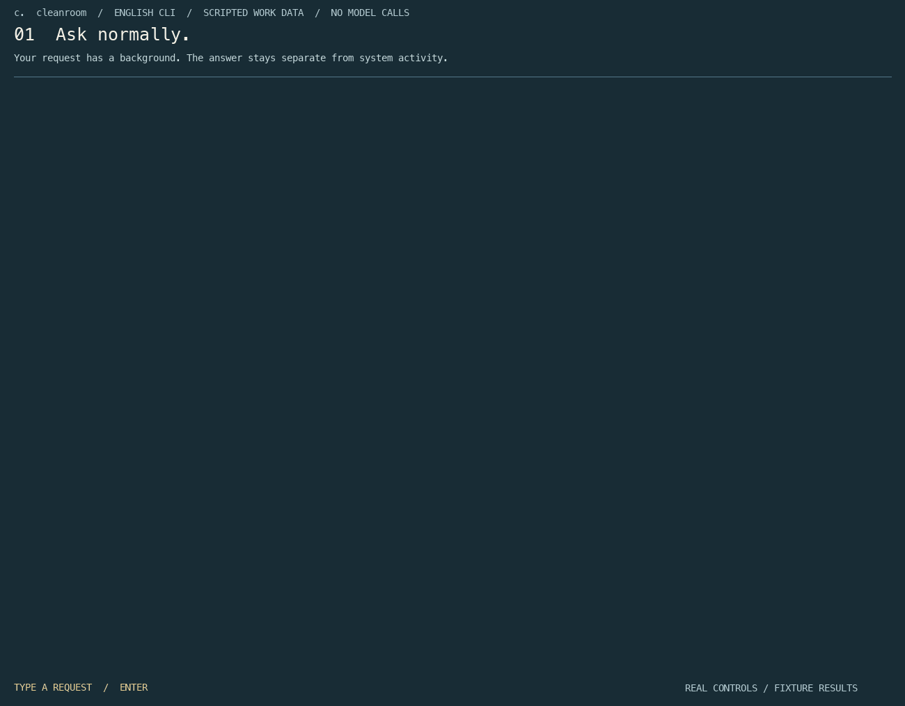 English CLI: continuous conversation, optional L-number explanation, private memo and inline candidate review